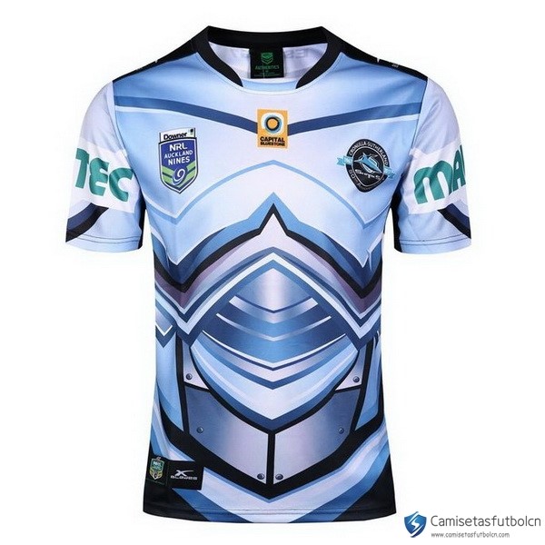 Camiseta Cronulla Sharks Auckland 9's 2017-18 Azul